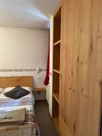 Vista della camera da letto